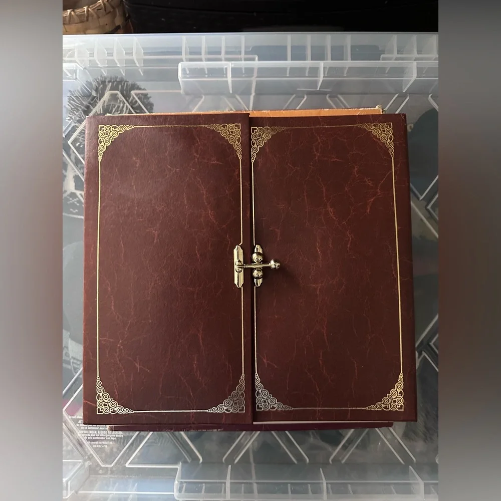 Vintage 70s Fotodisplay Photo Album Faux Leather Brown Holds 200 Pictures